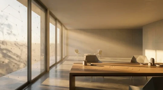 Mapa astral con constelaciones y planetas mostrando el ascendente y su influencia en la carrera profesional