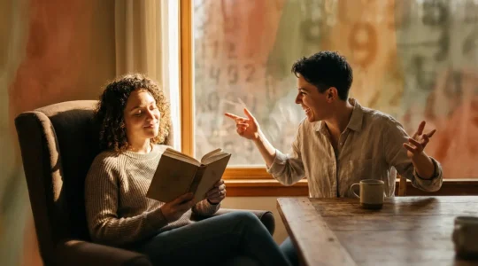 Pareja complementaria con energías numerológicas opuestas en armonía